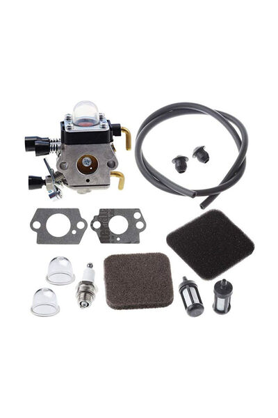 Morvena Picks Ansamblu carburator Stihl FC72 FS72 FS74 FS76 - Cu filtru de ae...