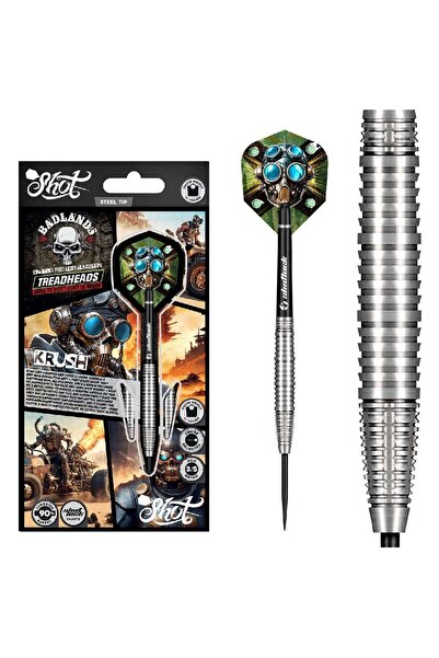 Shot Badlands Krush % 90 Tungsten Çelik Uçlu Dart Oku
