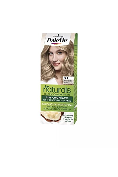 Palette Vopsea de par permanenta pentru o culoare naturala si uniforma 8.1 bl...