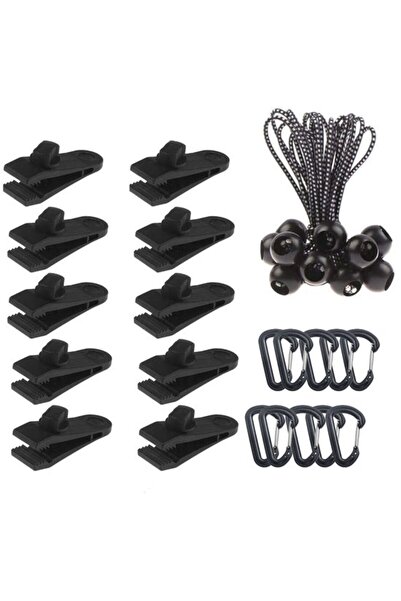 Morvena Picks Set de cleme pentru prelata din 30 de piese, Cleme pentru prela...