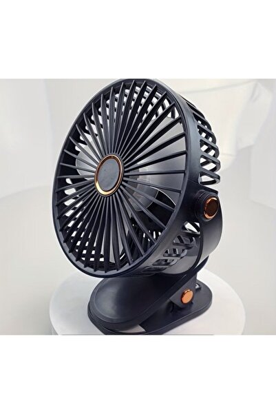 Morvena Picks Ventilator USB portabil, reîncărcabil, desktop 3 în 1 cu clemă ...