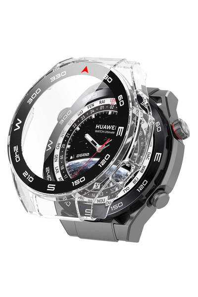Techsuit Θήκη Smartwatch για Huawei Watch Ultimate, Techsuit, διαφανής - διαφ...
