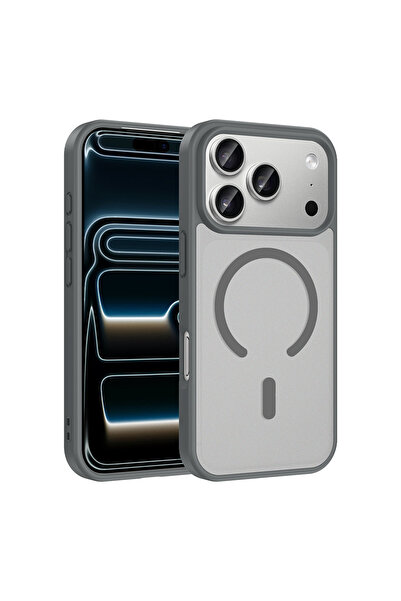 zore iPhone 17 Pro Max Kılıf MagSafe Kamera Korumalı Mat Parmak İzi Tutmayan ...