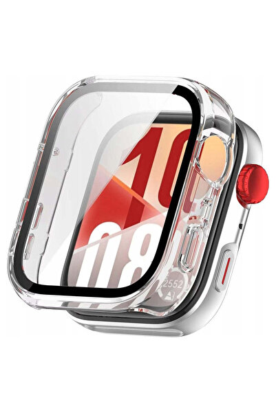 Techsuit Smartwatch case for Huawei Watch Fit 4, Techsuit, transparent - tran...