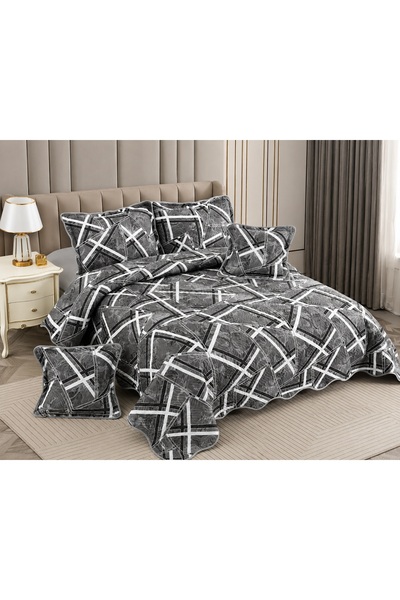 CHIRASO Fine Cotton Duvet Top Bottom Set , Duvet 230x250cm, 2 Pillowcases 60x...