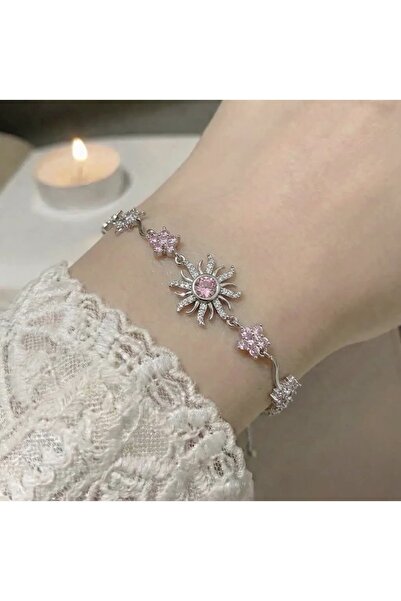 Heda Jewelry Pembe Rapunzel Bileklik