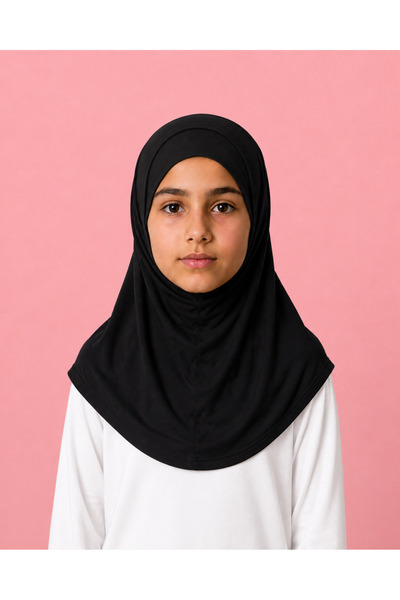 Linda Hijab Kids Plain Hijab – Modest Headscarf for Girls