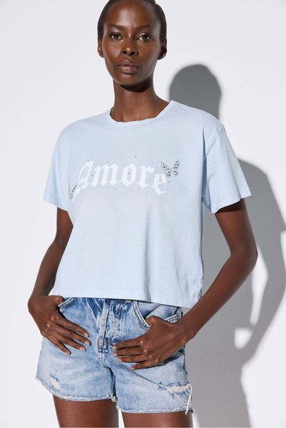 No Matter What Tricou crop imprimat