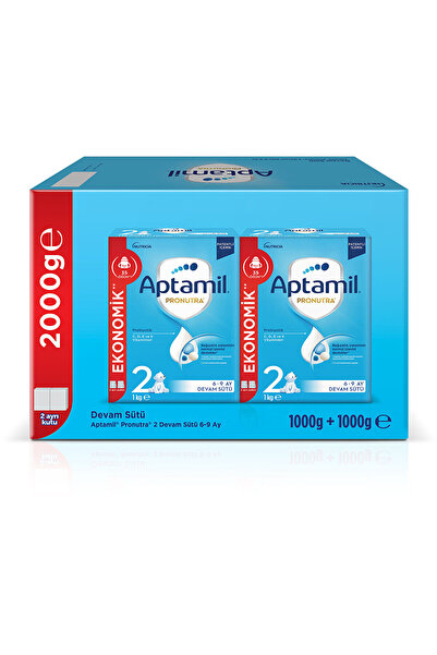Aptamil 2 Devam Sütü 2'li Paket 2x1000 gr