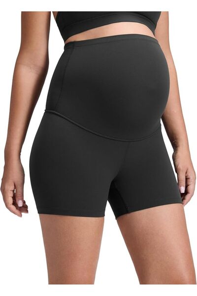 GENERAL Women's Sports Shorts with Patrulox Design for Pregnant Women Above t...