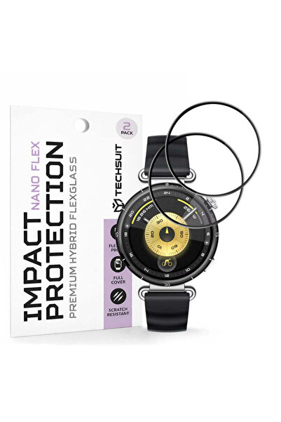 Techsuit Protective film for Huawei Watch GT 6 41mm, - black