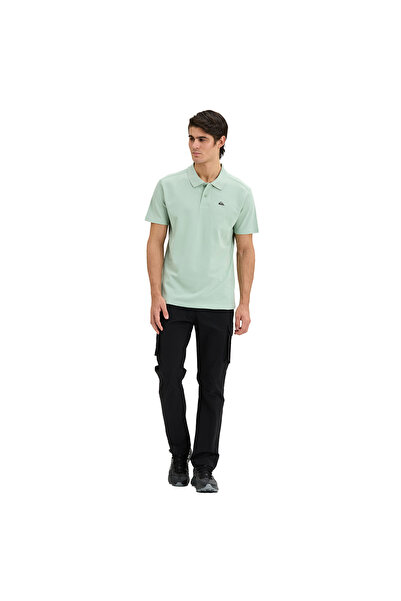 Quiksilver Men's Green Pinnacle Polo Tshirt