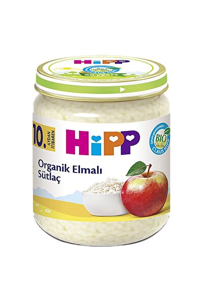 Hipp Organik Elmalı Sütlaç Kavanoz Mama 200 gr