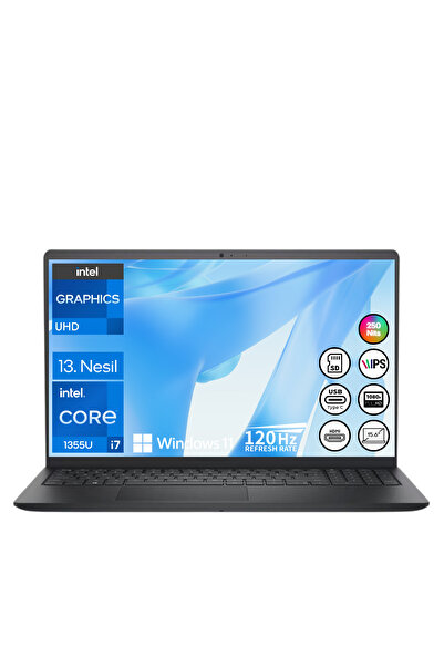 Dell Pro 15 Essential i7-1355U İntel UHD Graphics 24GB RAM 1TB SSD 15.6" 120H...