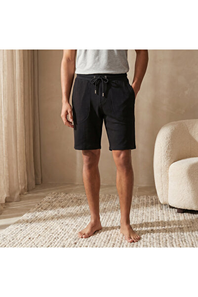 FAV PANNELLED KNIT SHORTS