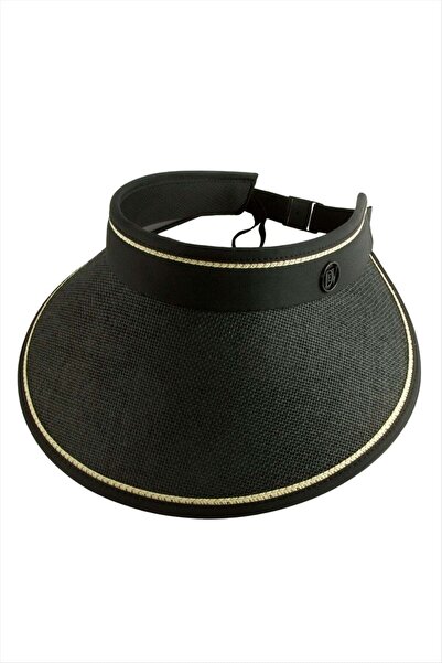Marsilyan Straw Beach Hat with Cap Ilkel-Bjt940
