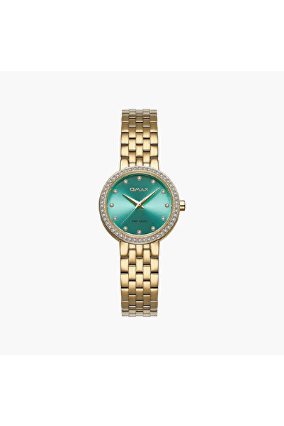 Omax Women's Analog Round 30 MM Metal Closed Band Watch | 00ASS012G017