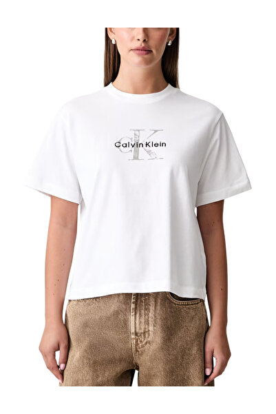 Calvin Klein Γυναικείο T-shirt Λευκό LV047H802G-YAF