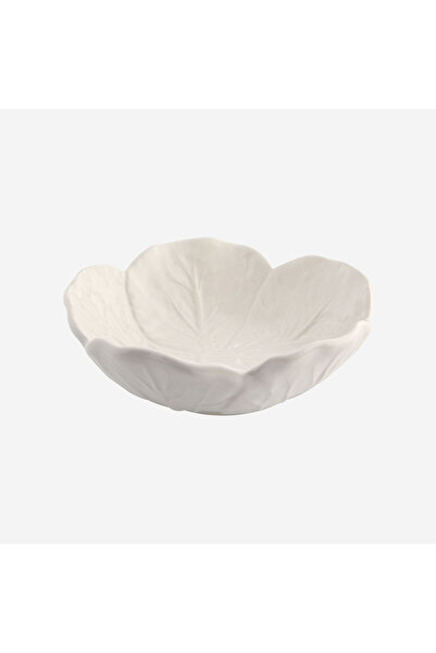 Bordallo Pinheiro Bol pentru supă din ceramică albă Cabbage 12 cm