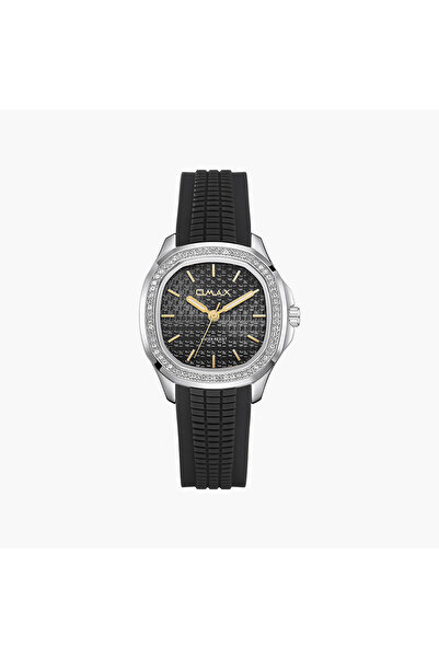 Omax Women's Analog Round 32 MM Strap Buckle Watch | SQ-BSS004P22I3