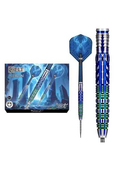 Shot Celt Merlin % 95 Tungsten Çelik Uçlu Dart Oku