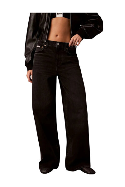 Calvin Klein Γυναικείο Τζιν Μαύρο LV047E700G-3N3