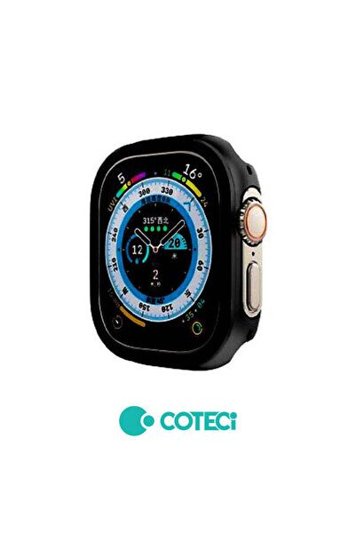 COTECi Case compatible with Watch 49mm, Watch Ultra - black