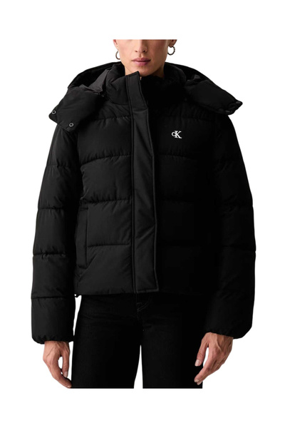 Calvin Klein Γυναικείο Μπουφάν Μαύρο LV047H504G-UB1