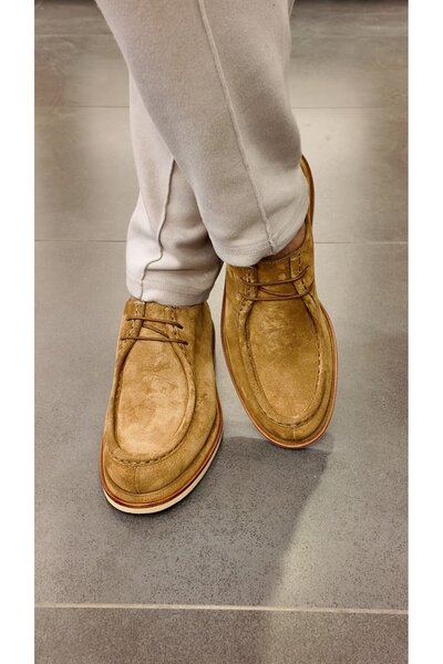 msport premium 4648 Genuine Leather Men's Shoes
