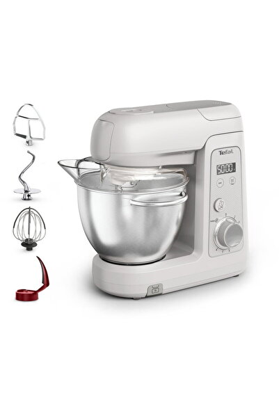 TEFAL Bake Partner+, 1100 W motor, built-in scale, BakeGood accessories and a...