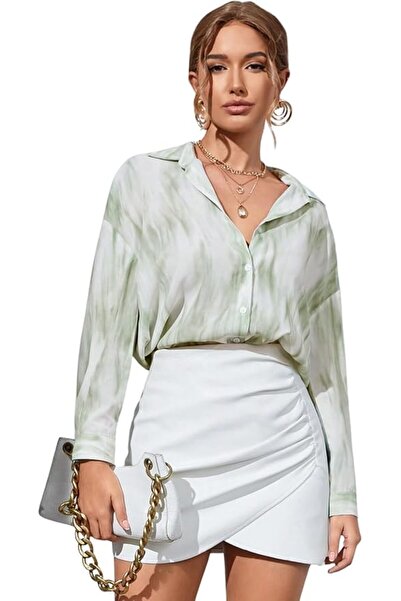 GENERAL Gracelux Oversized Shirt for Women