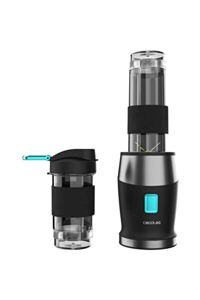 CECOTEC Blender Sport, Power Titanium 900 ProGo, 900 W, 0,6 L, Μαύρο/Ανοξείδωτο