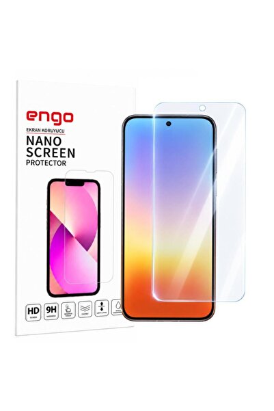 Engo Huawei Pura 90s Pro Max İle Uyumlu Ekran Koruyucu 9H Nano Parlak, Kırılm...