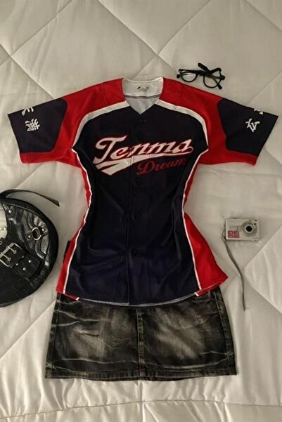 Karakedi Navy Blue Tenma Dream Vintage Japanese Jersey