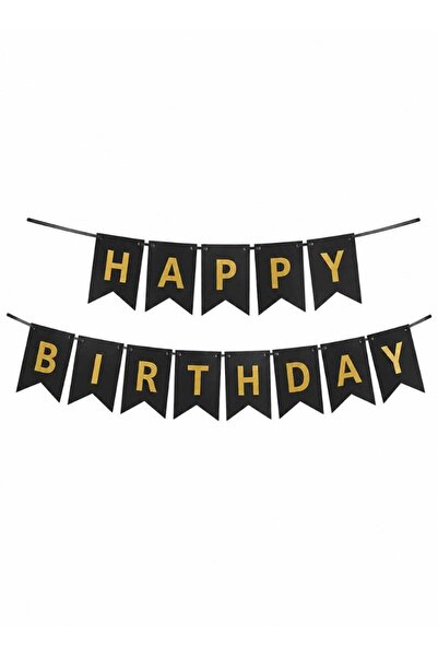 Generic Happy Birthday Letter Banner with Hanging Ribbon for Birthday Party D...
