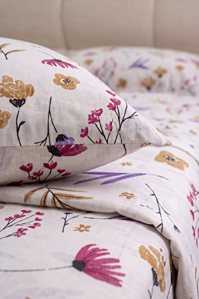 Zühre Home Floral Double Duvet Cover Set |   200X220 cm Duvet Cover with 2 Pi...
