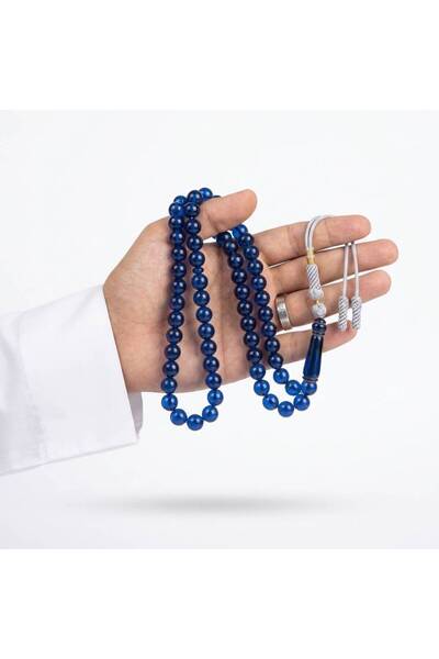 Oseer Transparent Blue Baccalite Prayer Beads.. Karkoshe