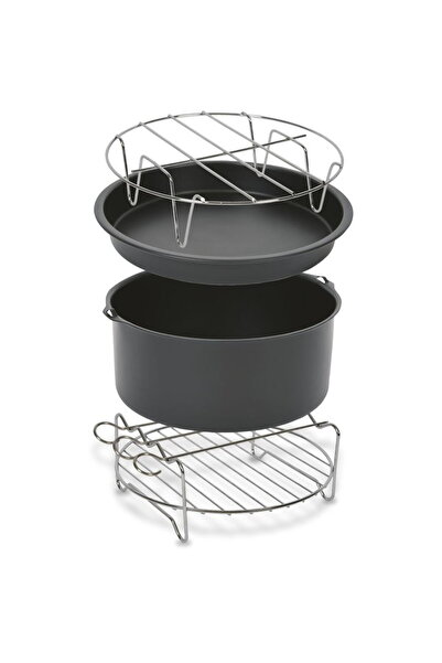 TEFAL Set 4 accesorii XA113010, 20 cm, compatibile cu friteuzele Easy Fry XXL...