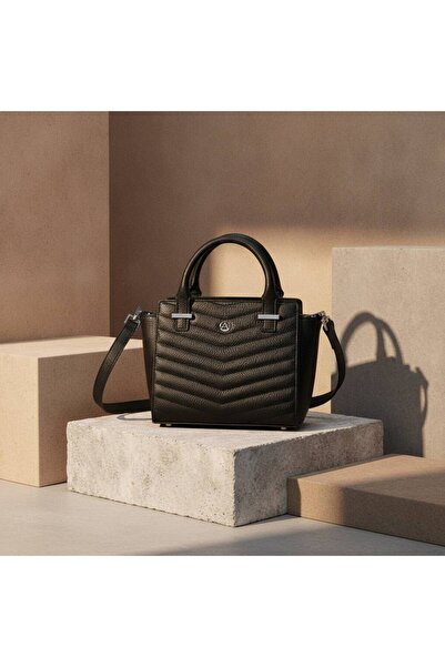Adeem Mini Tote Bag - Black