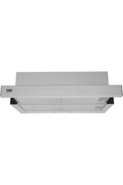 Beko Hotă telescopică încorporată HNT63322XH, 320 mc/h, Filtru metalic, 60 cm...
