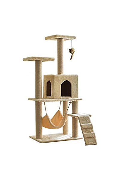 KEKE Multi-Level Pet Play Tree with Scratching Post, Ladder & Interactive Act...