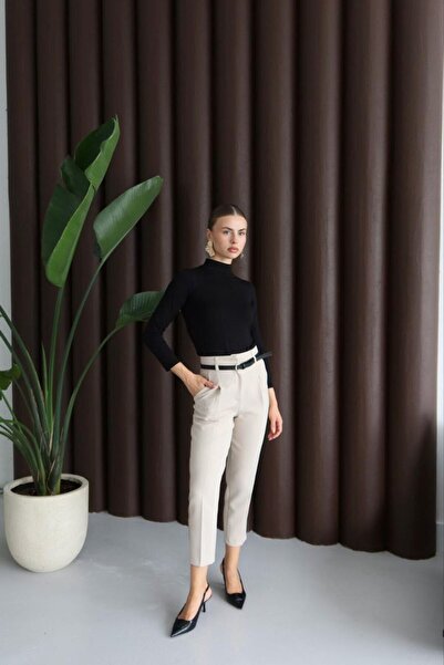 My Blog Stone Belted Trousers - 2Y3790