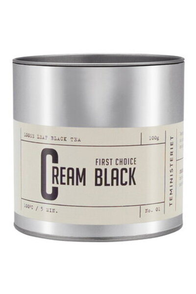 Teministeriet - First Choice Cream Black No. 1 - Loose Tea 100g