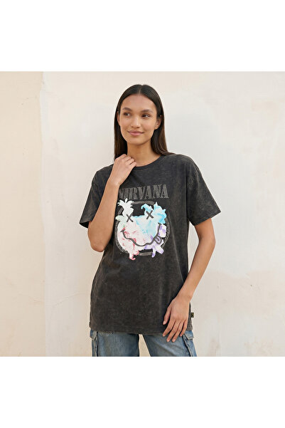 SP Characters CHR L OVERSIZED GRAPHIC BLING TEE