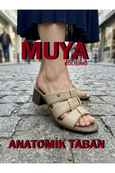 Generic Brand Papuci anatomici pentru femei cu toc MUYA (BOLİŞIMO)