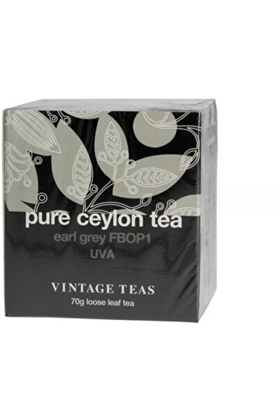 Vintage Teas Ceaiuri Vintage Ceai pur din Ceylon - Ceai negru Earl Grey FBOP1...