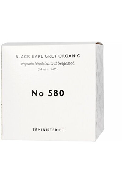 Teministeriet - 580 Black Earl Grey Organic - Loose Tea 100g - Refill