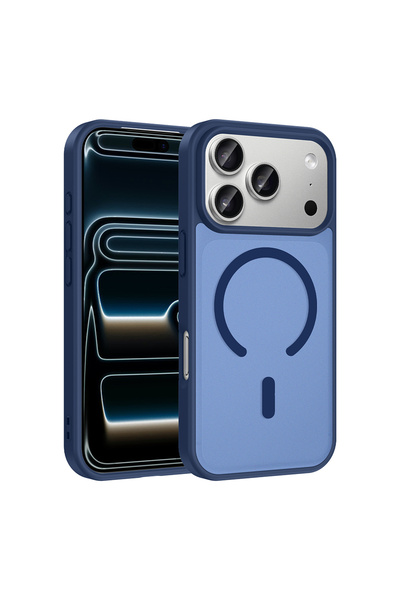 zore iPhone 18 Pro Kılıf MagSafe Kamera Korumalı Mat Parmak İzi Tutmayan Cherena