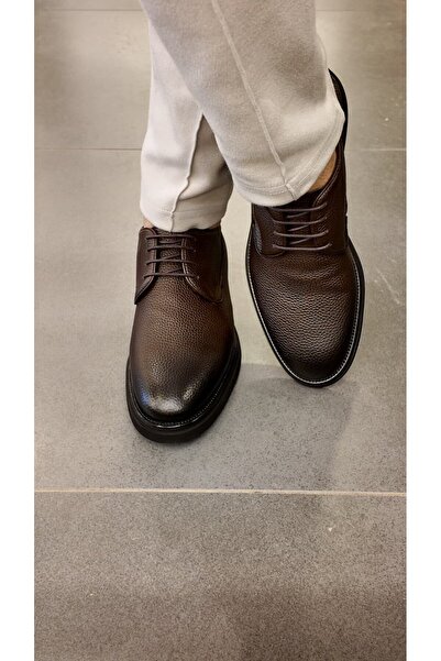 msport premium 4743 Genuine Leather Men's Shoes