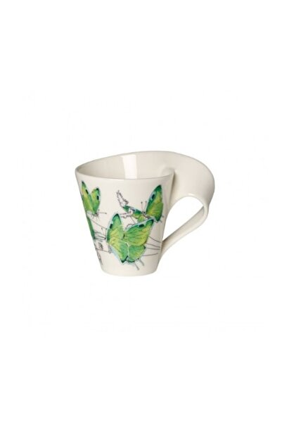 Villeroy & Boch Cană New Wave cu model hairstreak verde intens